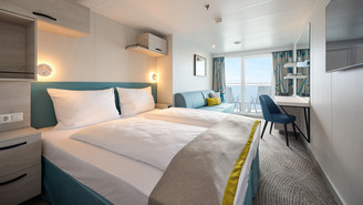 Die <i>Mein Schiff</i> <sup>®</sup> Kabinenkategorien & barrierefreies Reisen